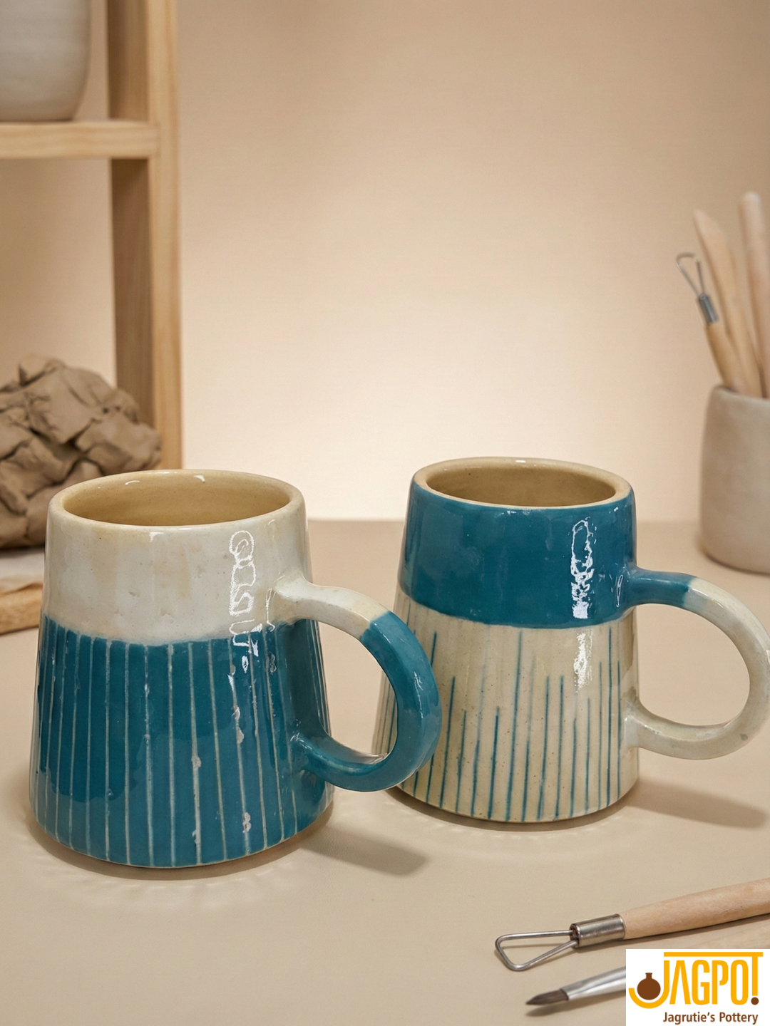 Stoneware cup